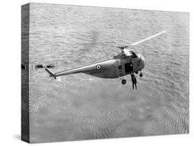 Royal Air Force Coastal Command Rescue Helicopters in Action-null-Stretched Canvas