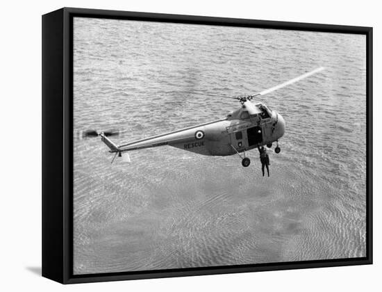 Royal Air Force Coastal Command Rescue Helicopters in Action-null-Framed Stretched Canvas