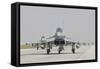 Royal Air Force Ef-2000 Typhoon Aircraft on the Flight Line-Stocktrek Images-Framed Stretched Canvas
