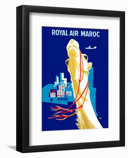 Royal Air Morocco (Maroc) Airlines-Seguin-Framed Art Print