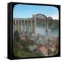 Royal Albert Bridge, Saltash, Cornwall, Late 19th or Early 20th Century-null-Framed Stretched Canvas