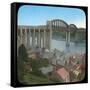 Royal Albert Bridge, Saltash, Cornwall, Late 19th or Early 20th Century-null-Framed Stretched Canvas