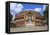 Royal Albert Hall Exterior with Prince Albert Statue, Summer, South Kensington, London, England-Eleanor Scriven-Framed Stretched Canvas