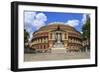 Royal Albert Hall Exterior with Prince Albert Statue, Summer, South Kensington, London, England-Eleanor Scriven-Framed Photographic Print
