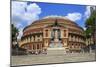 Royal Albert Hall Exterior with Prince Albert Statue, Summer, South Kensington, London, England-Eleanor Scriven-Mounted Photographic Print