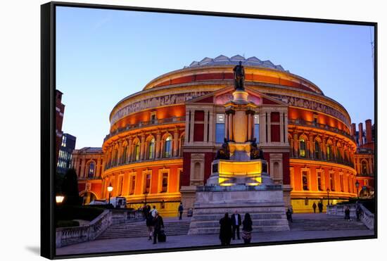 Royal Albert Hall, Kensington, London, England, United Kingdom, Europe-Carlo Morucchio-Framed Stretched Canvas