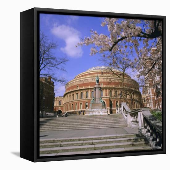 Royal Albert Hall, Kensington, London-Roy Rainford-Framed Stretched Canvas