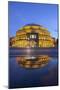 Royal Albert Hall Reflected in Puddle, London, England, United Kingdom, Europe-Stuart Black-Mounted Photographic Print