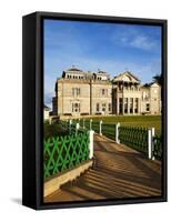 Royal and Ancient Golf Club, St. Andrews, Fife, Scotland, United Kingdom, Europe-Mark Sunderland-Framed Stretched Canvas