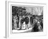 Royal and Imperial Visit to the Crystal Palace, 1850S-William Barnes Wollen-Framed Giclee Print