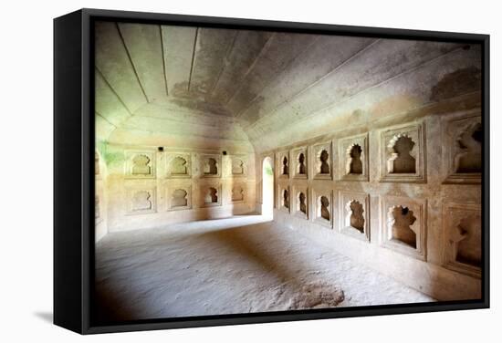 Royal Apartment in Ruined Talatal Ghar-Annie Owen-Framed Stretched Canvas