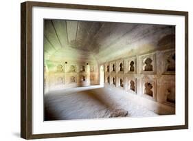 Royal Apartment in Ruined Talatal Ghar-Annie Owen-Framed Photographic Print