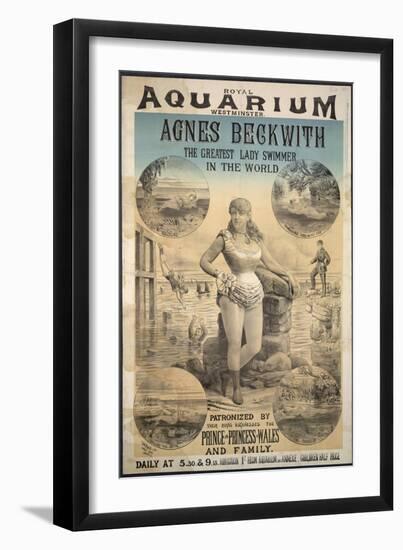 Royal Aquarium-null-Framed Premium Giclee Print