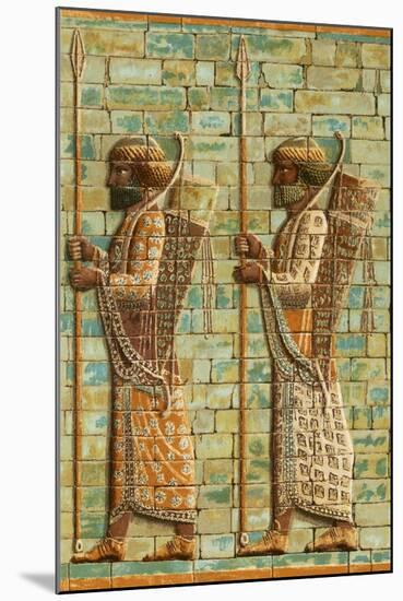 Royal Archers of Darius-European School-Mounted Giclee Print