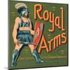 Royal Arms Brand Citrus-null-Mounted Art Print