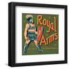 Royal Arms Brand Citrus-null-Framed Art Print