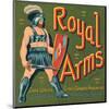 Royal Arms Brand Citrus-null-Mounted Art Print