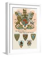 Royal Arms of Great Britain and Ireland-null-Framed Art Print