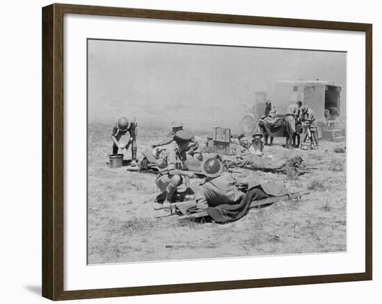 Royal Army Medical Corps WWII-null-Framed Photographic Print