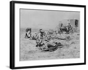 Royal Army Medical Corps WWII-null-Framed Photographic Print