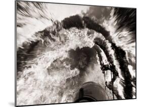 Royal Artillery Motorcycle Display Team Fire Stunt, February 1978-null-Mounted Premium Photographic Print