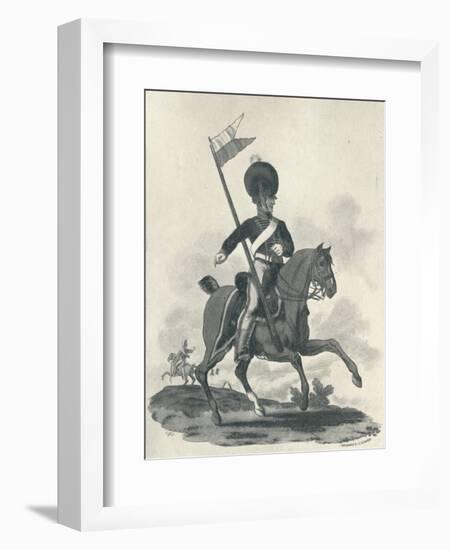 'Royal Artillery Mounted Rockett Corps', 1812-1815 (1909)-Joseph Constantine Stadler-Framed Giclee Print