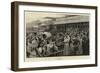 Royal Ascot, the Enclosure before the Race for the Cup-Arthur Hopkins-Framed Giclee Print