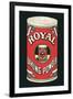 Royal Baking Powder Can-null-Framed Art Print