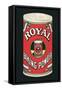 Royal Baking Powder Can-null-Framed Stretched Canvas