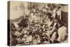 Royal Banquet at King Kalakana's Boat House, C.1875 (Sepia Photo)-null-Stretched Canvas