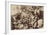 Royal Banquet at King Kalakana's Boat House, C.1875 (Sepia Photo)-null-Framed Giclee Print