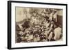 Royal Banquet at King Kalakana's Boat House, C.1875 (Sepia Photo)-null-Framed Giclee Print