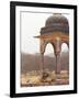 Royal Bengal Tiger At The Cenotaph, Ranthambhor National Park, India-Jagdeep Rajput-Framed Photographic Print