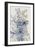 Royal Blue I-Maya Woods-Framed Art Print