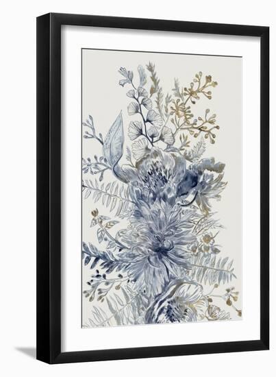 Royal Blue I-Maya Woods-Framed Art Print