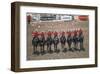 Royal Canadian Mounted Police at Calgary Stampede, Calgary, Alberta, Canada-null-Framed Art Print