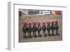 Royal Canadian Mounted Police at Calgary Stampede, Calgary, Alberta, Canada-null-Framed Art Print