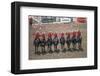 Royal Canadian Mounted Police at Calgary Stampede, Calgary, Alberta, Canada-null-Framed Art Print