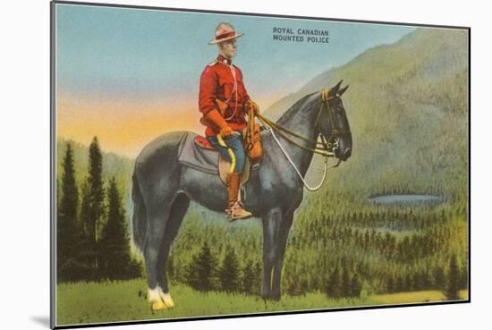 Royal Canadian Mounted Police-null-Mounted Art Print