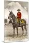 Royal Canadian Mounted Police-null-Mounted Art Print