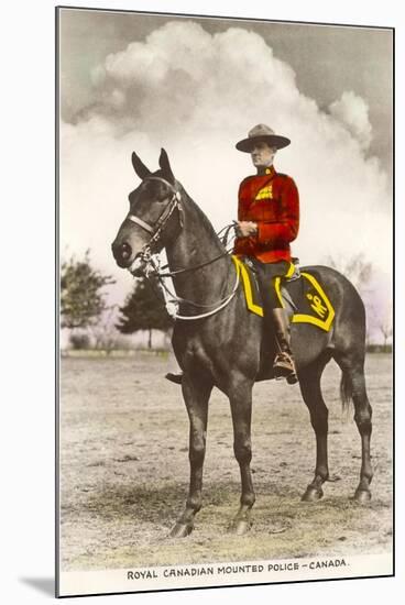 Royal Canadian Mounted Police-null-Mounted Art Print