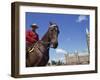 Royal Canadian Mounted Policeman Outside the Parliament Building in Ottawa, Ontario, Canada-Winter Timothy-Framed Photographic Print