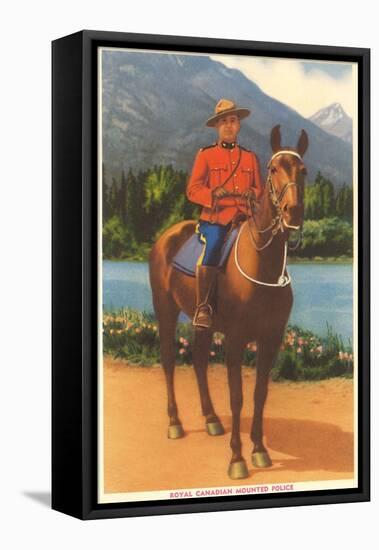 Royal Canadian Mountie-null-Framed Stretched Canvas