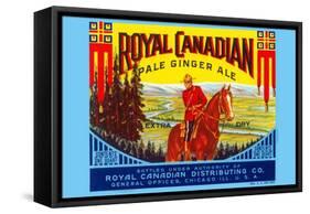 Royal Canadian Pale Ginger Ale-null-Framed Stretched Canvas