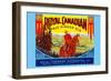 Royal Canadian Pale Ginger Ale-null-Framed Art Print