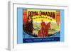 Royal Canadian Pale Ginger Ale-null-Framed Art Print
