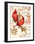 Royal Cardinals-Colleen Sarah-Framed Art Print