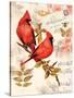 Royal Cardinals-Colleen Sarah-Stretched Canvas