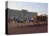 Royal Carriage Outside Buckingham Palace, London, England, United Kingdom, Europe-Nigel Francis-Stretched Canvas
