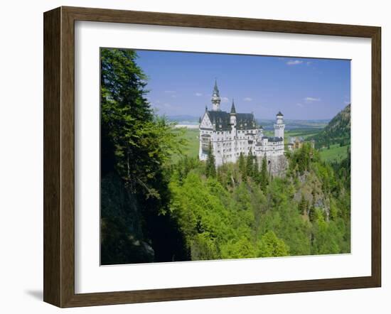 Royal Castle, Neuschwanstein, Bavaria, Germany, Europe-Gavin Hellier-Framed Photographic Print